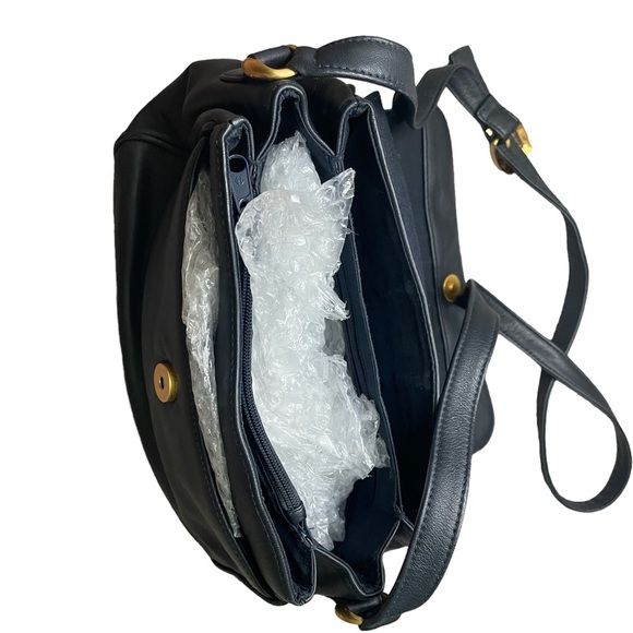 Etienne Aigner Blue Leather Croosbody Bag - Picture 4 of 15